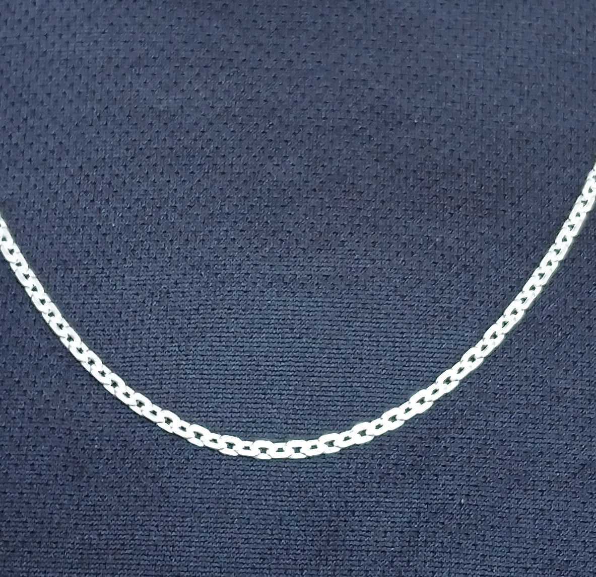 Bali Pattern Necklace 60cms Long Sterling Silver