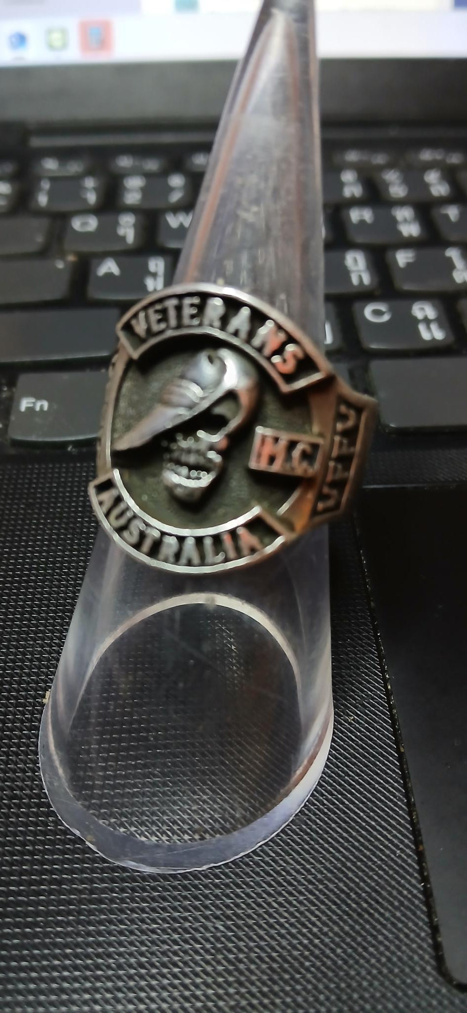 VFFV / VMC Members Ring Includes Registered Post ($250) LED Ring Box