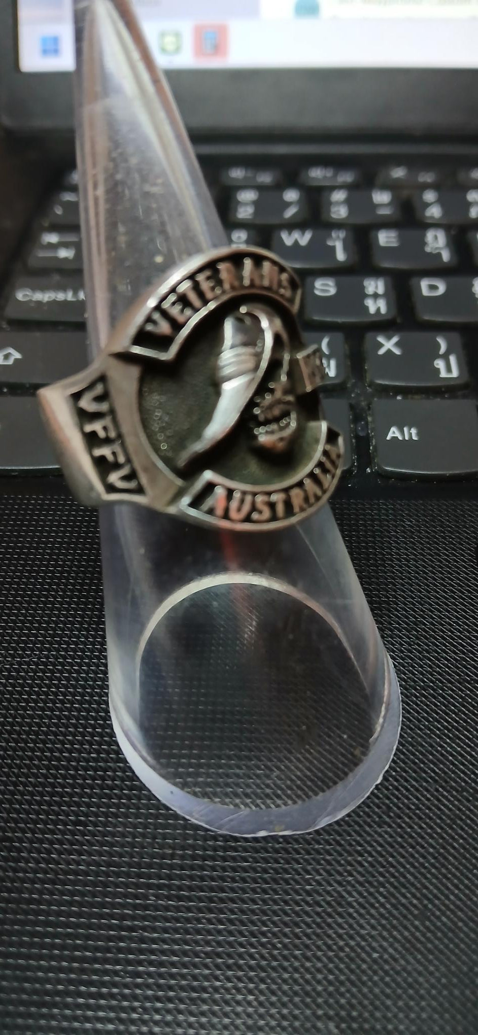 VFFV / VMC Members Ring Includes Registered Post ($250) LED Ring Box