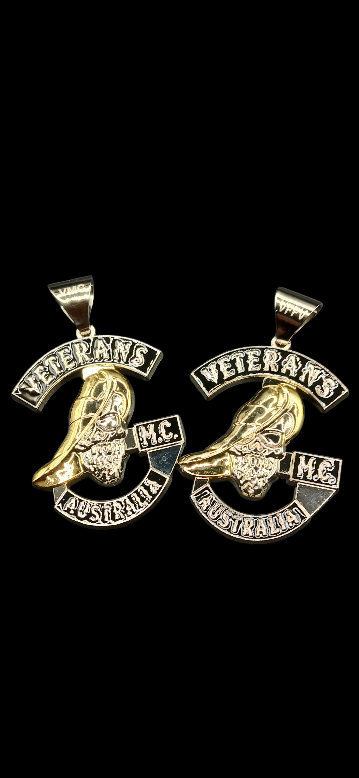 Veterans Motorcycle Club Pendant Members Only