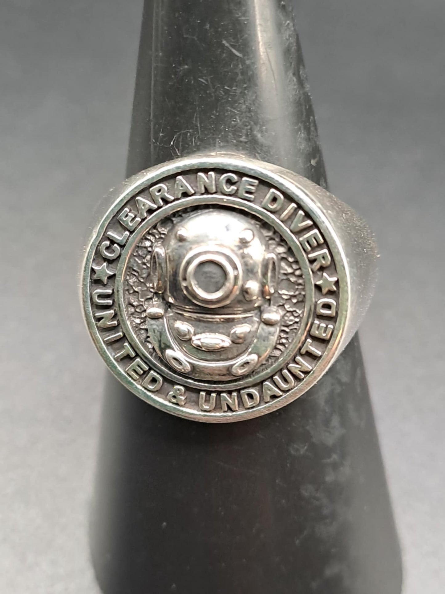 RAN Clearance Diver Sterling Silver Ring