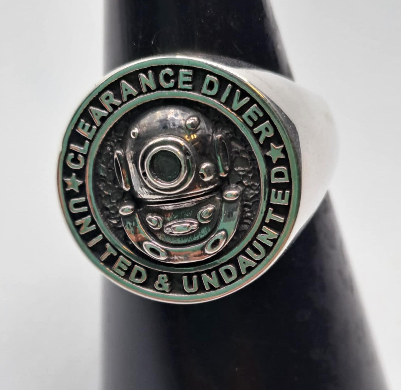 RAN Clearance Diver Sterling Silver Ring