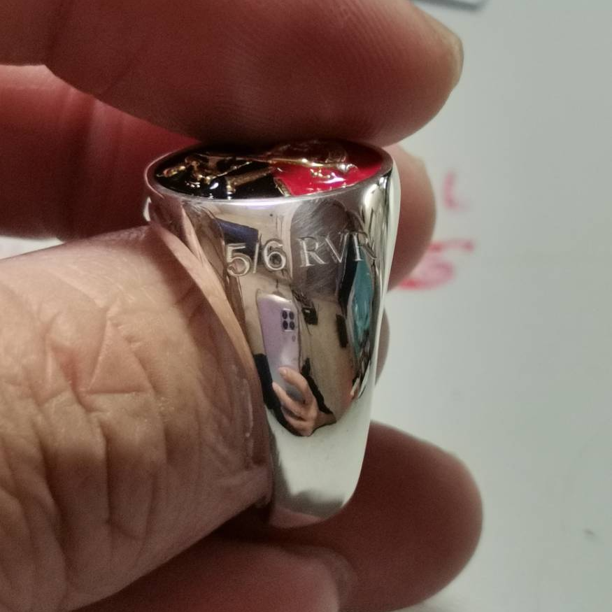 5/6RVR Sterling Silver Ring
