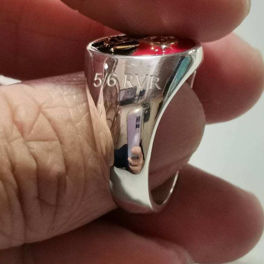 5/6RVR Sterling Silver Ring