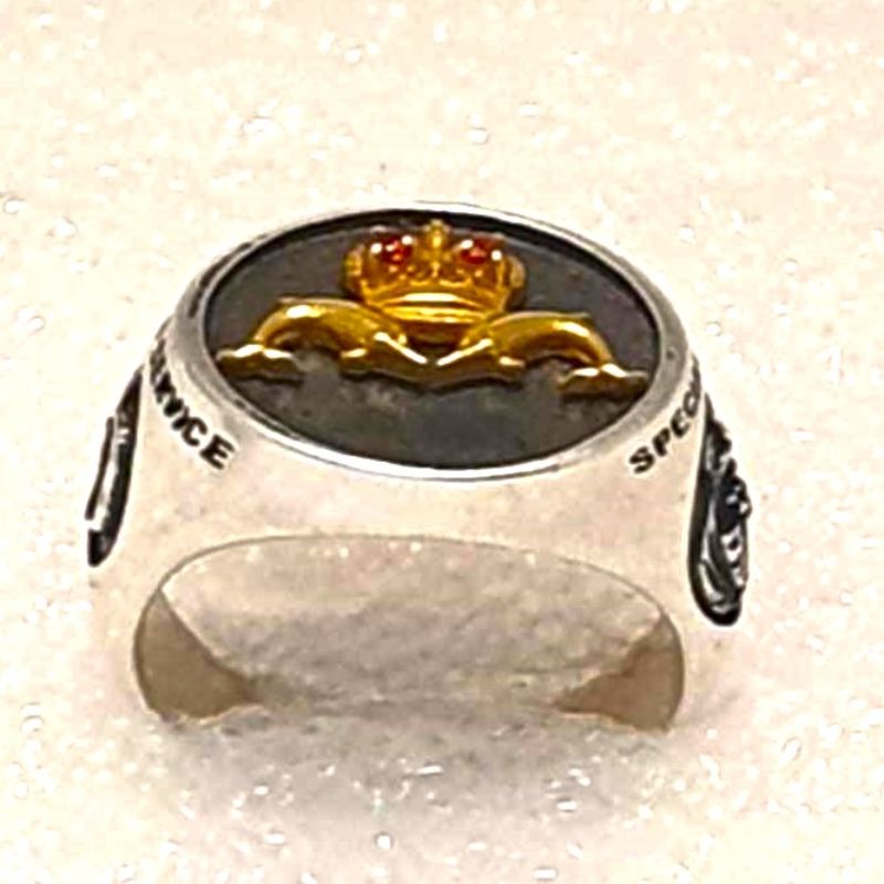 RAN Submariners Sterling Silver Signet Ring