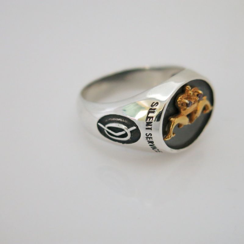 RAN Submariners Sterling Silver Signet Ring