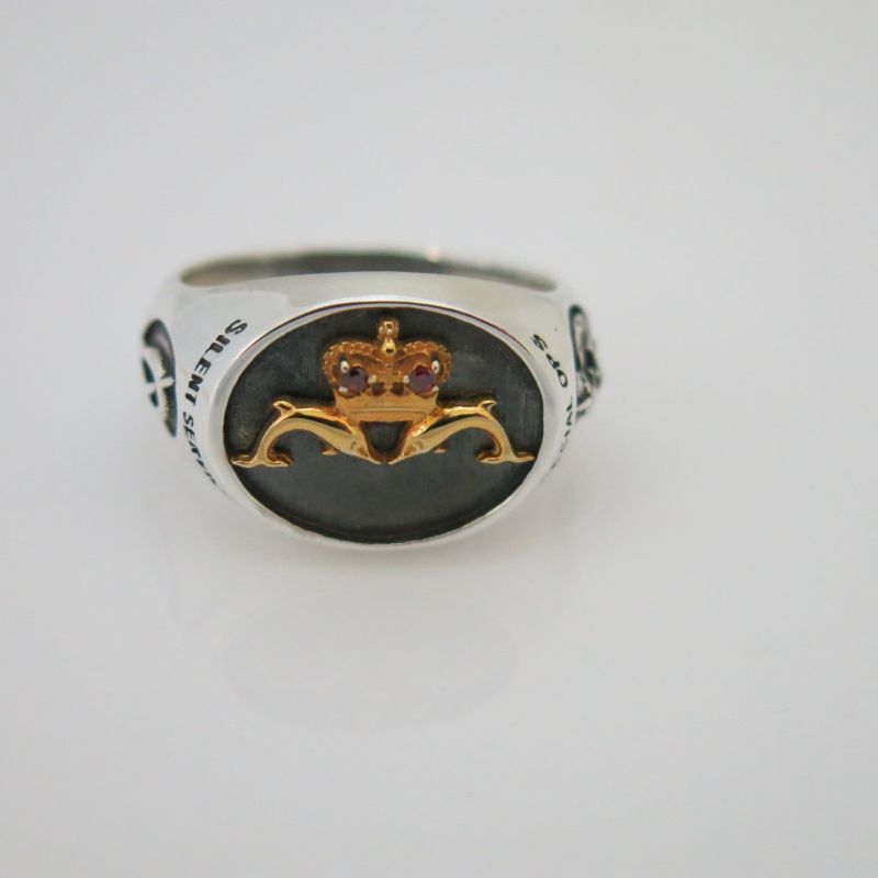 RAN Submariners Sterling Silver Signet Ring