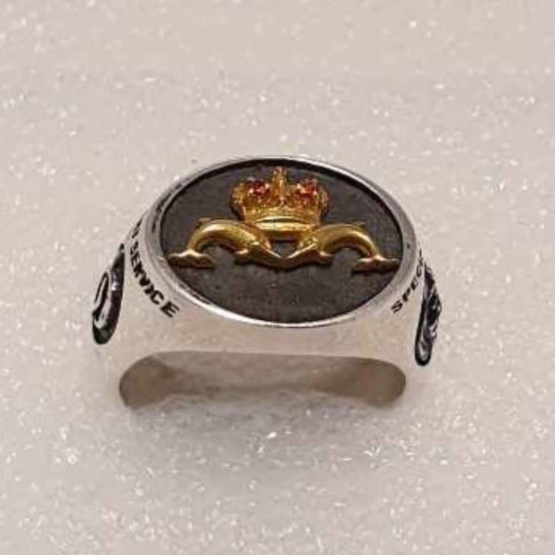 RAN Submariners Sterling Silver Signet Ring