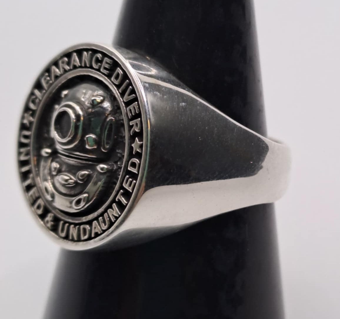 RAN Clearance Diver Sterling Silver Ring