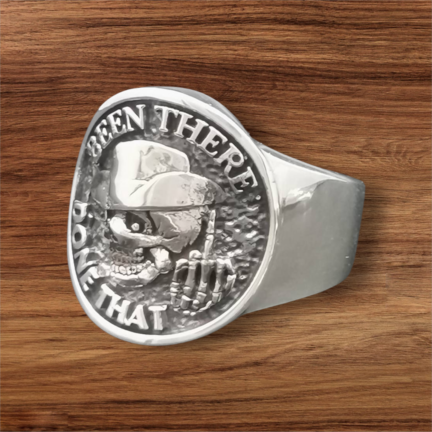 Been There Done That Sterling Silver Ring