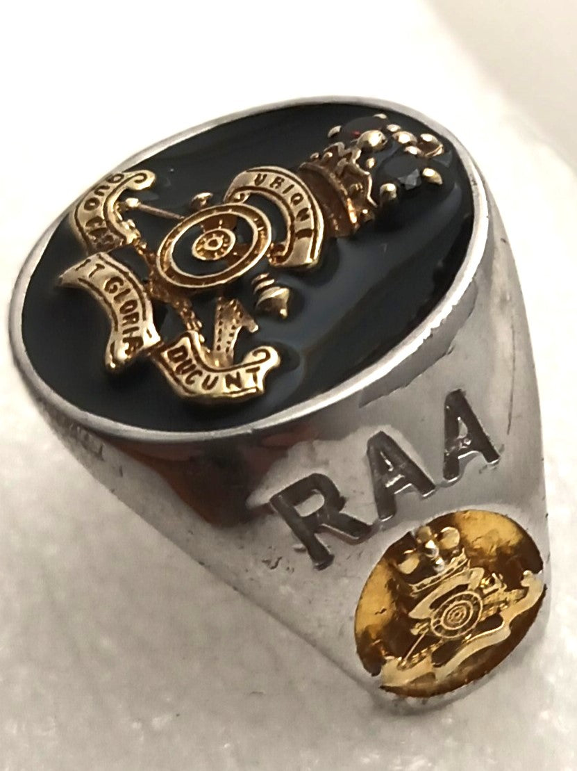 Royal Australian Artillery Sterling Silver Ring