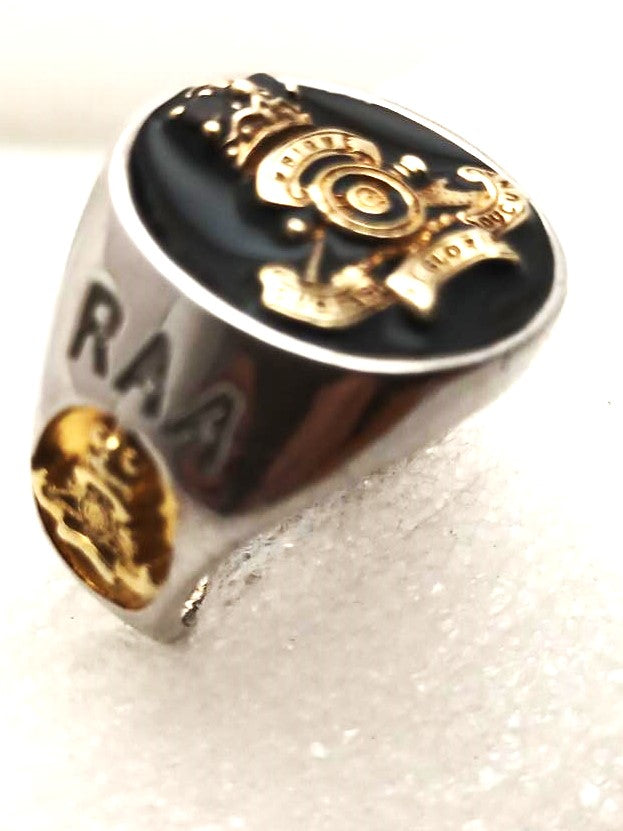 Royal Australian Artillery Sterling Silver Ring