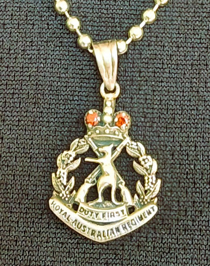 Royal Australian Army Regiment Skippy Pendant