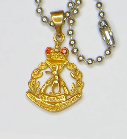 Royal Australian Army Regiment Skippy Pendant Gold