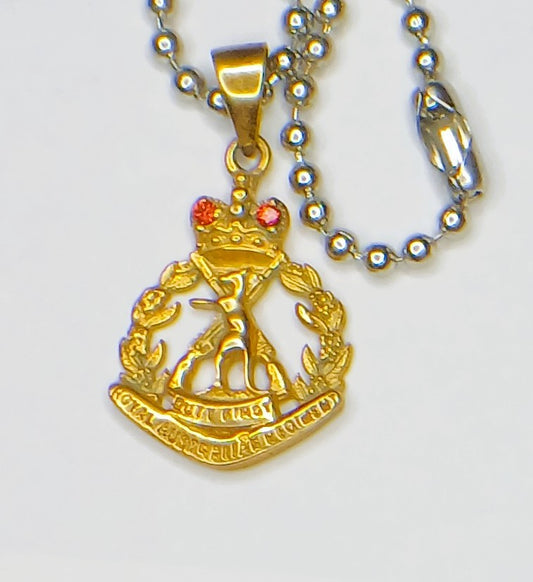 Royal Australian Army Regiment Skippy Pendant Gold
