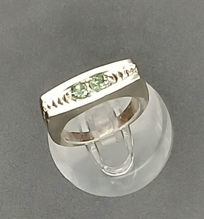 Custom Design Hand Crafted Sapphire Ring  for immediate Sale REDUCED $40