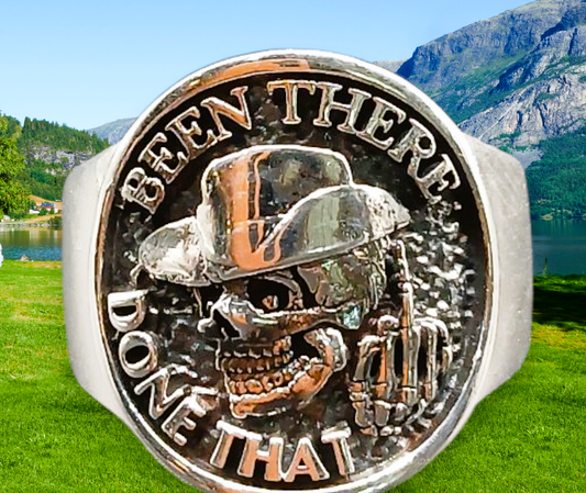 Been There Done That Sterling Silver Ring