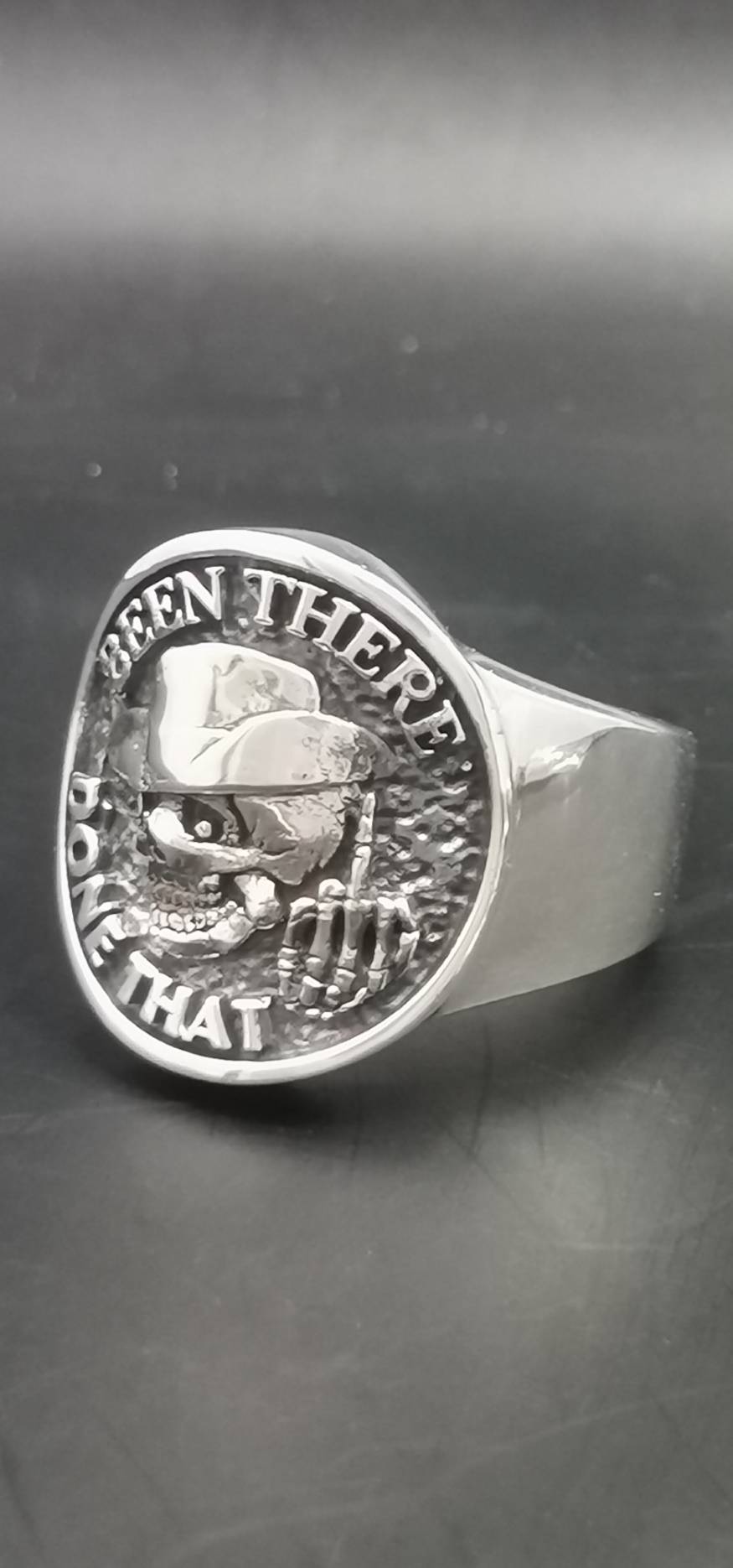Been There Done That Sterling Silver Ring