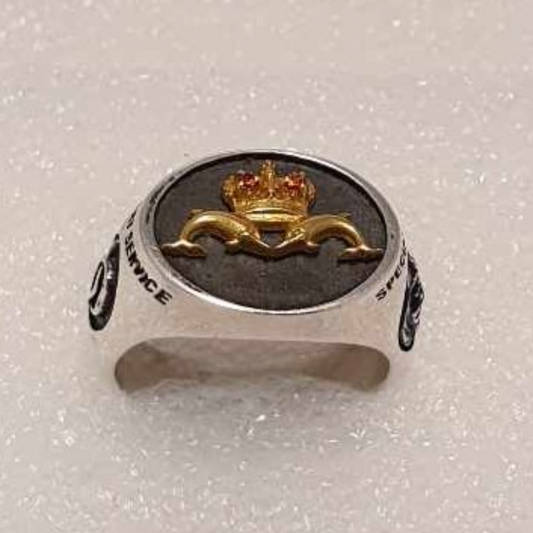 RAN Submariners Sterling Silver Signet Ring